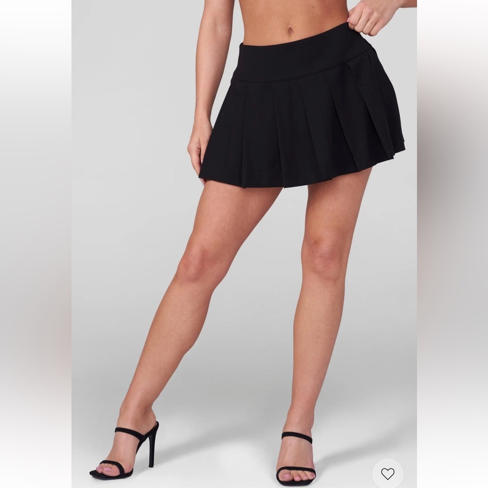 YoungLA Black Pleated Skirt